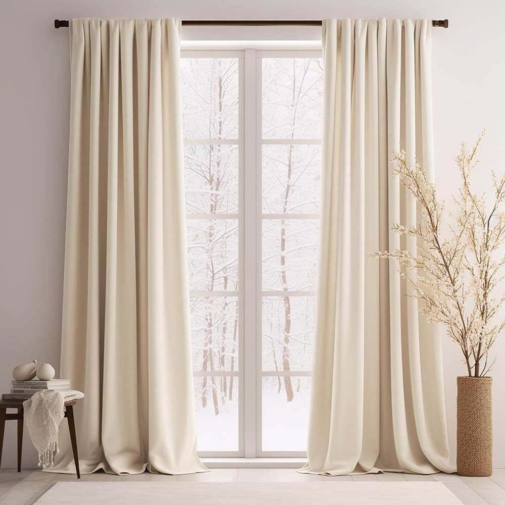 Velvet Curtains and Drapes for Living Room/Bedroom