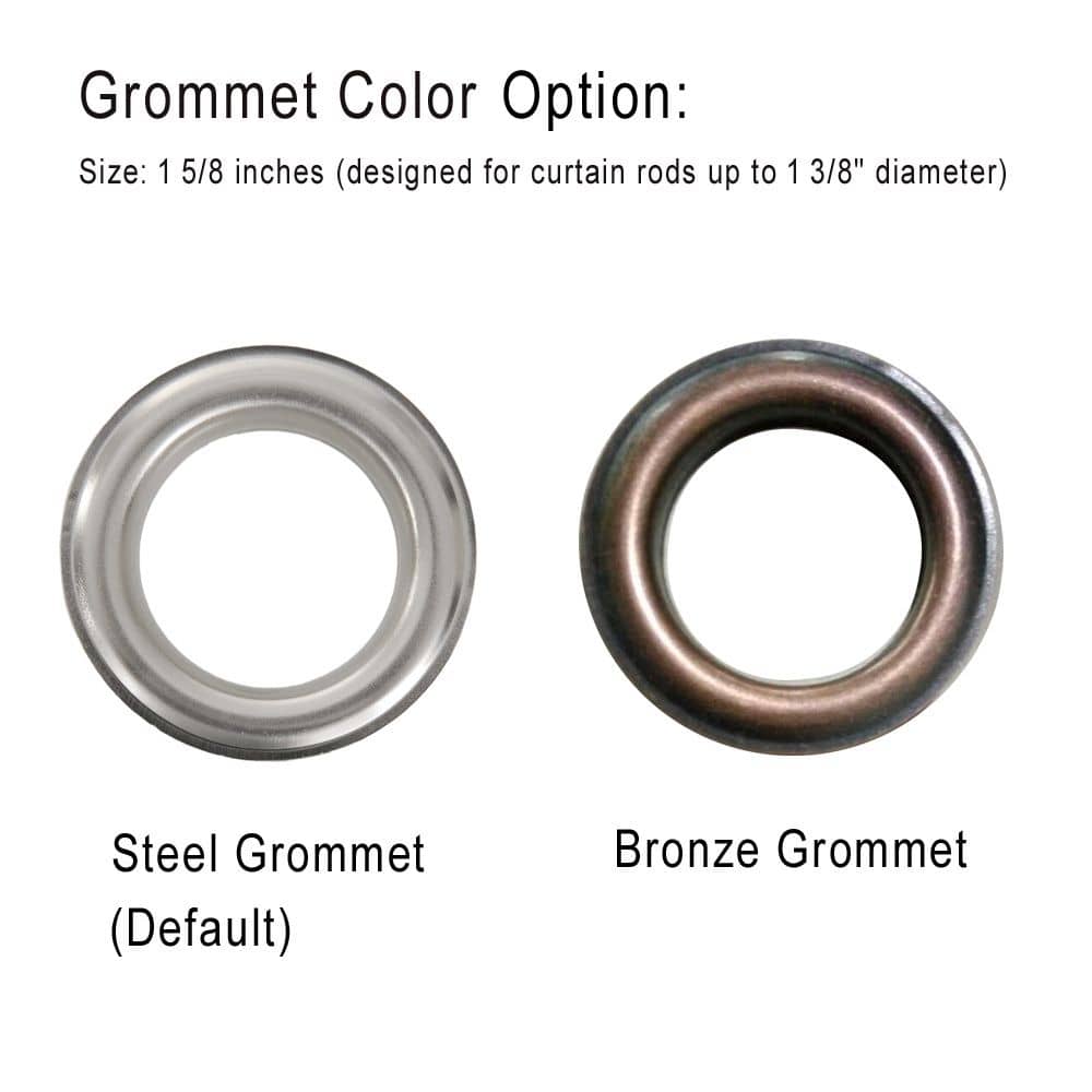 bronze silver stainless steel grommets