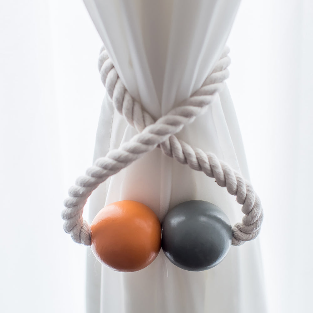 Anady Top Curtain Tie Backs Magnetic Drape Holders Holdbacks Decorativ